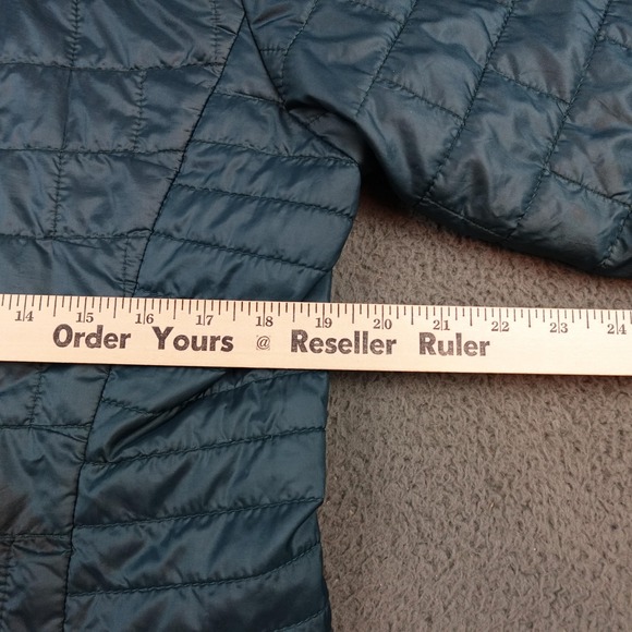 Patagonia Nano Puff Jacket Womens Large Quilted Primaloft Insulated Full Zip - Picture 12 of 14